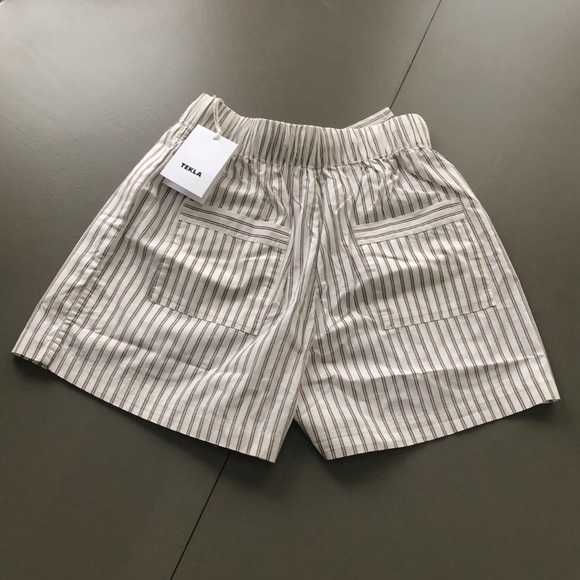 Tekla Poplin Shorts - Picture 7 of 10